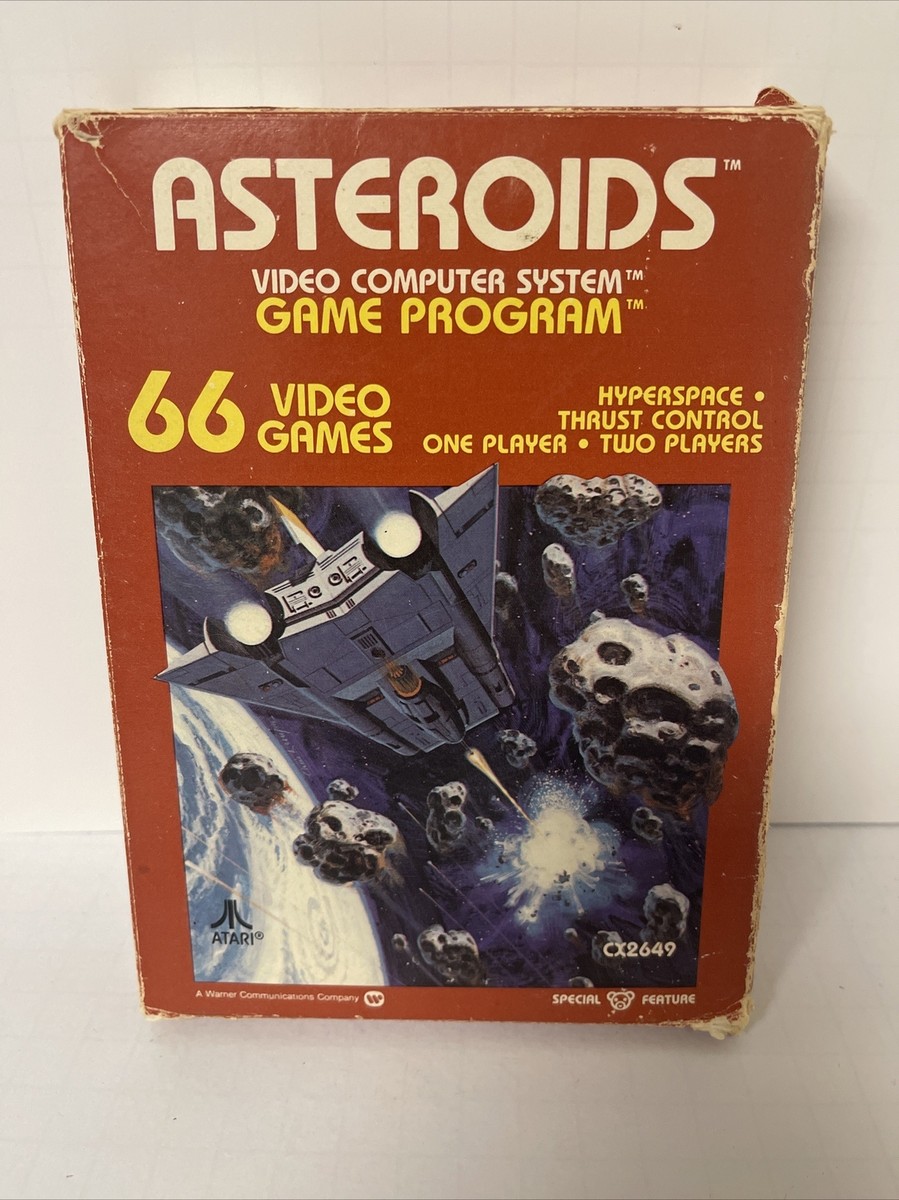 ASTEROIDS Atari 2600 Game Complete In Box (CX2649) | eBay