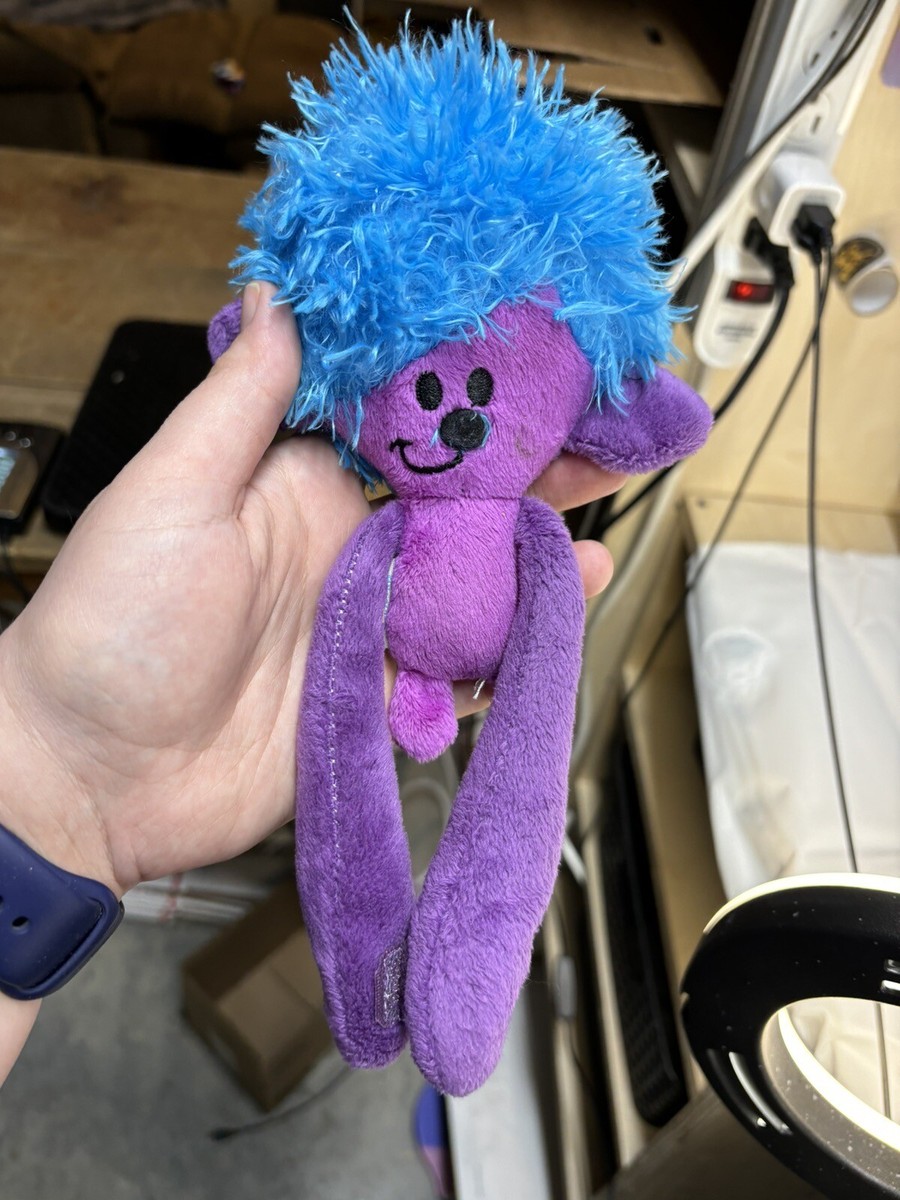 2 Emirates Fly With Me Monsters Plush Stuffed Animals Purple Green