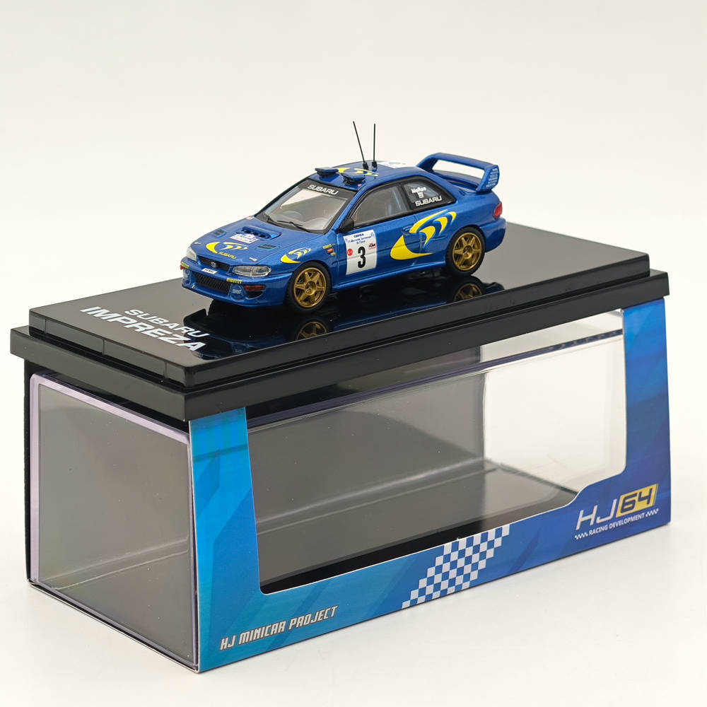 IMPREZA WRC 1996-1998 ミニカー 9台セット IMPREZA WRC 1996-1998