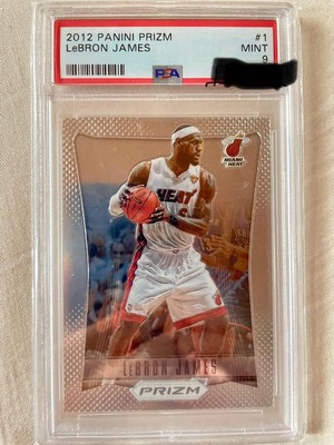 PSA 9 2012-13 Panini Prizm LeBron James