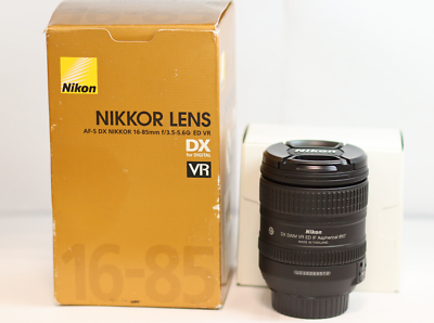 Nikon AF-S DX Nikkor 16-85mm F/3.5-5.6 G ED VR Lens *NEW* | eBay
