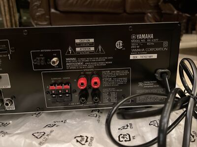 Yamaha Natural Sound AV Receiver RX-V377 | eBay