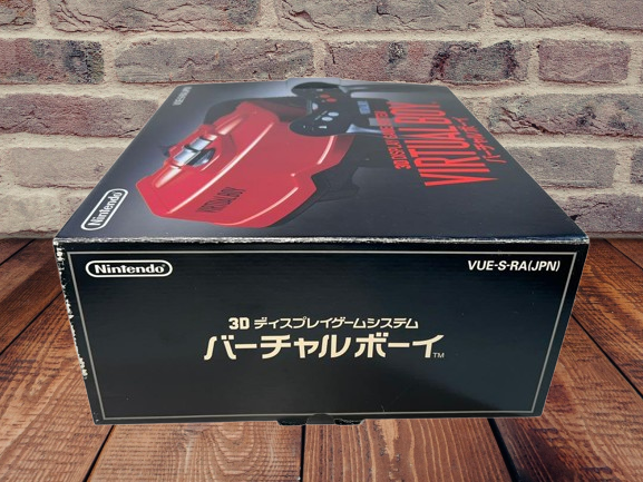 Nintendo Virtual Boy Game Console Complete Boxed Set Rare Vintage