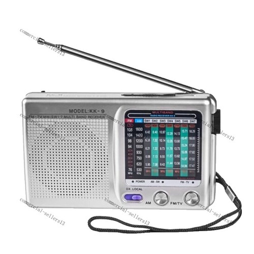 Sony ICF-7601 FM/AM/SW Multi-Band Receiver AM MW FM SW Analog 12