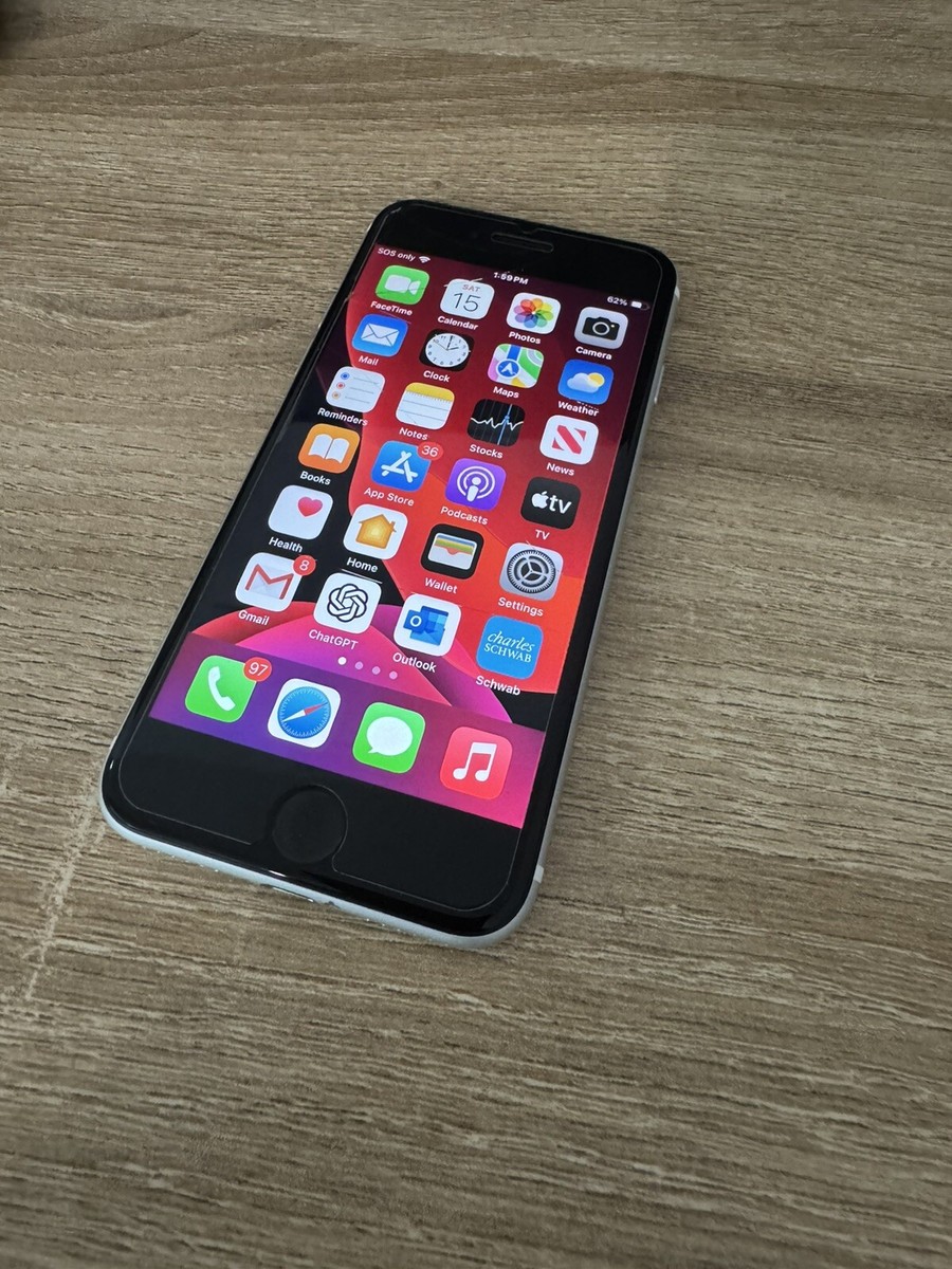 Apple iPhone SE (2020) - 64 GB - White (Unlocked) (Single SIM) | eBay