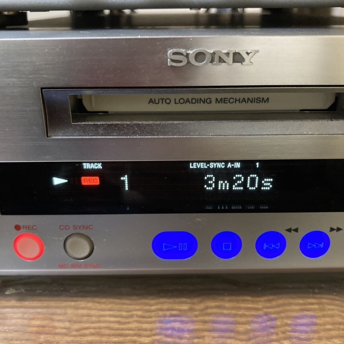 SONY MDS-SD1 Minidisc MD Deck Player Recorder Audio 100V | eBay