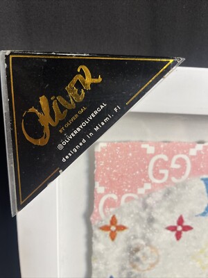 OLIVER GAL Louis Vuitton x Gucci MARILYN MONROE Foil Wall Decor