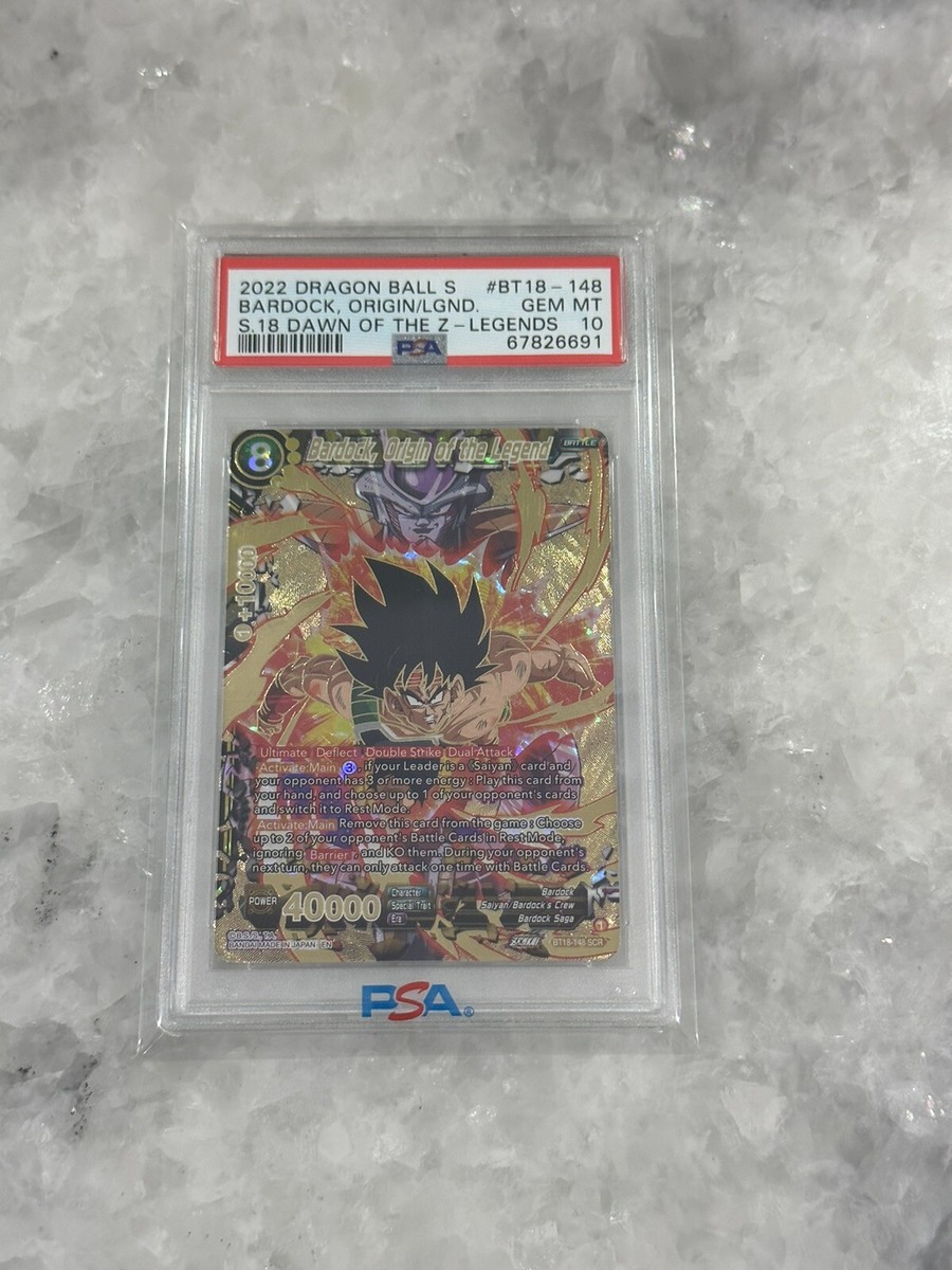 Dragon Ball Super DBS Bardock, Origin of the Legend BT18-148 SCR