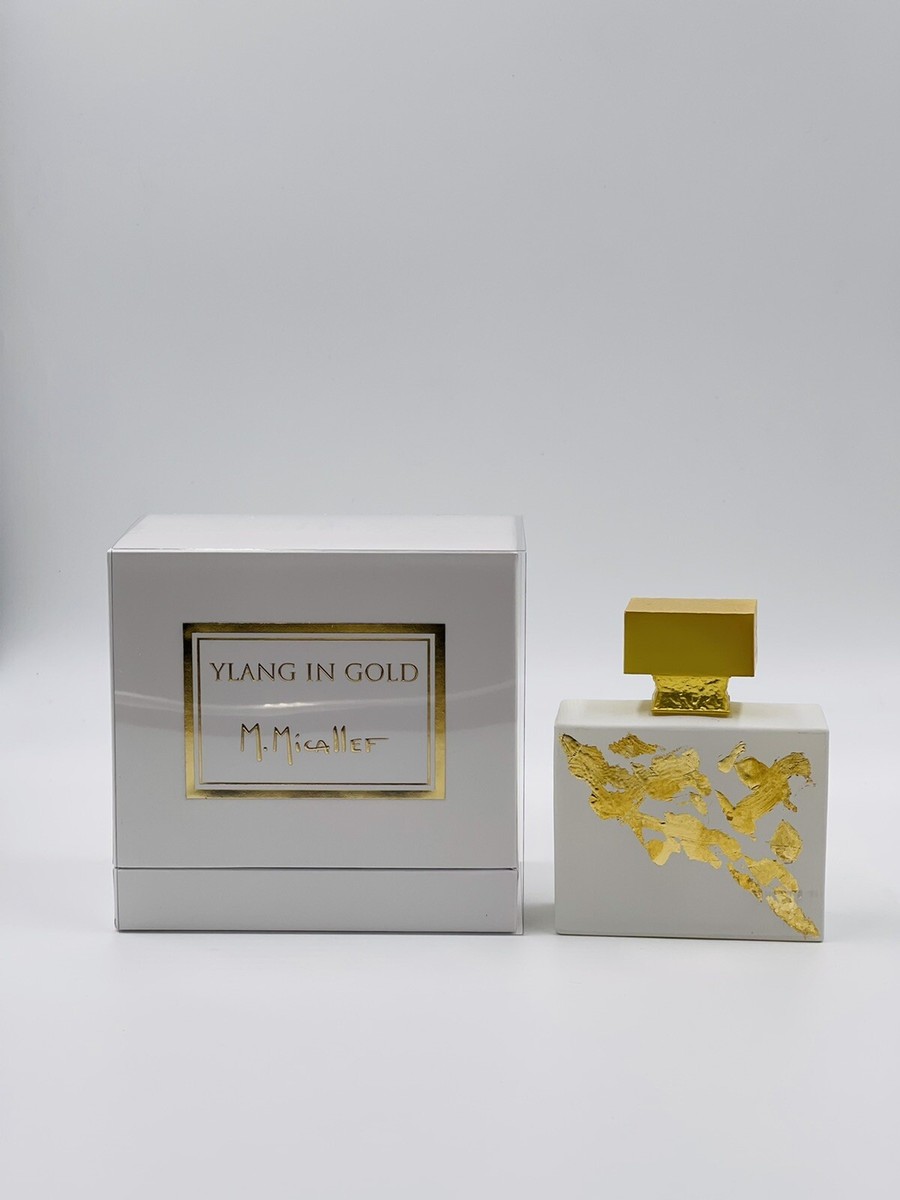 M Micallef YLANG IN GOLD 100ml / 3.4 Oz NEW GOLD EDITION Eau de