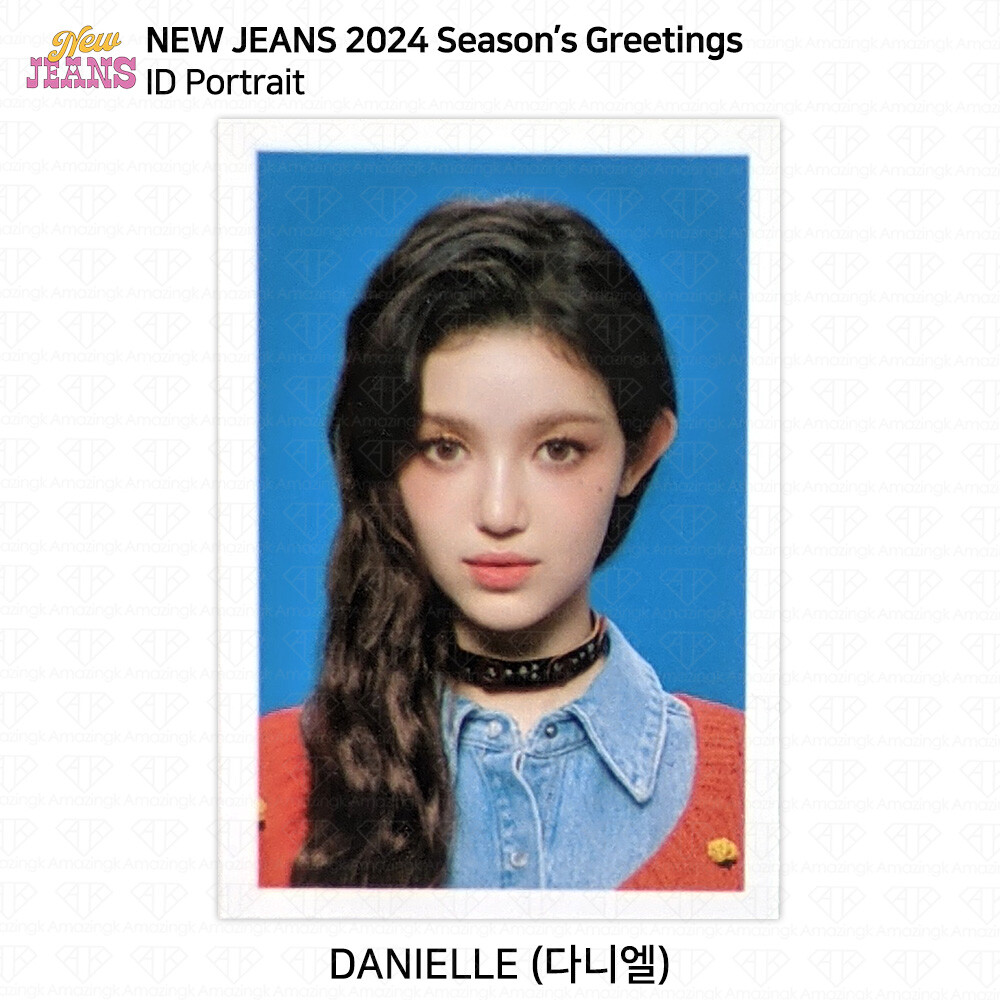 New Jeans 2024 Season's Greetings Weekly Challenge Cards Photocard