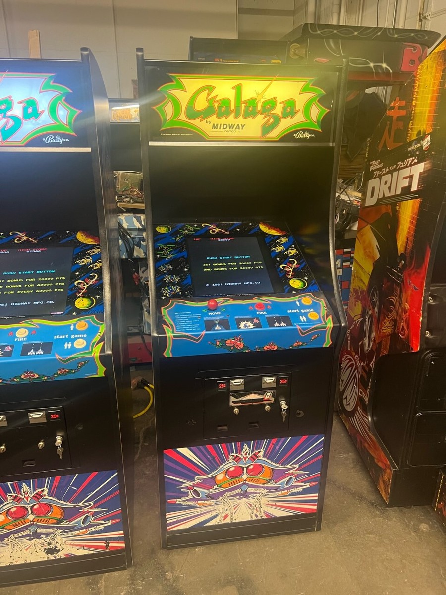 GALAGA ARCADE MACHINE by NAMCO 1981 (Excellent Condition) *RARE