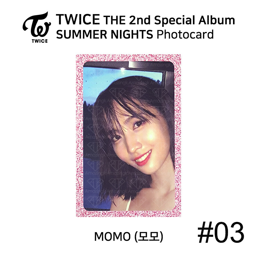 TWICE SUMMER NIGHTS DANCE THE NIGHT AWAY Official Photocard MOMO