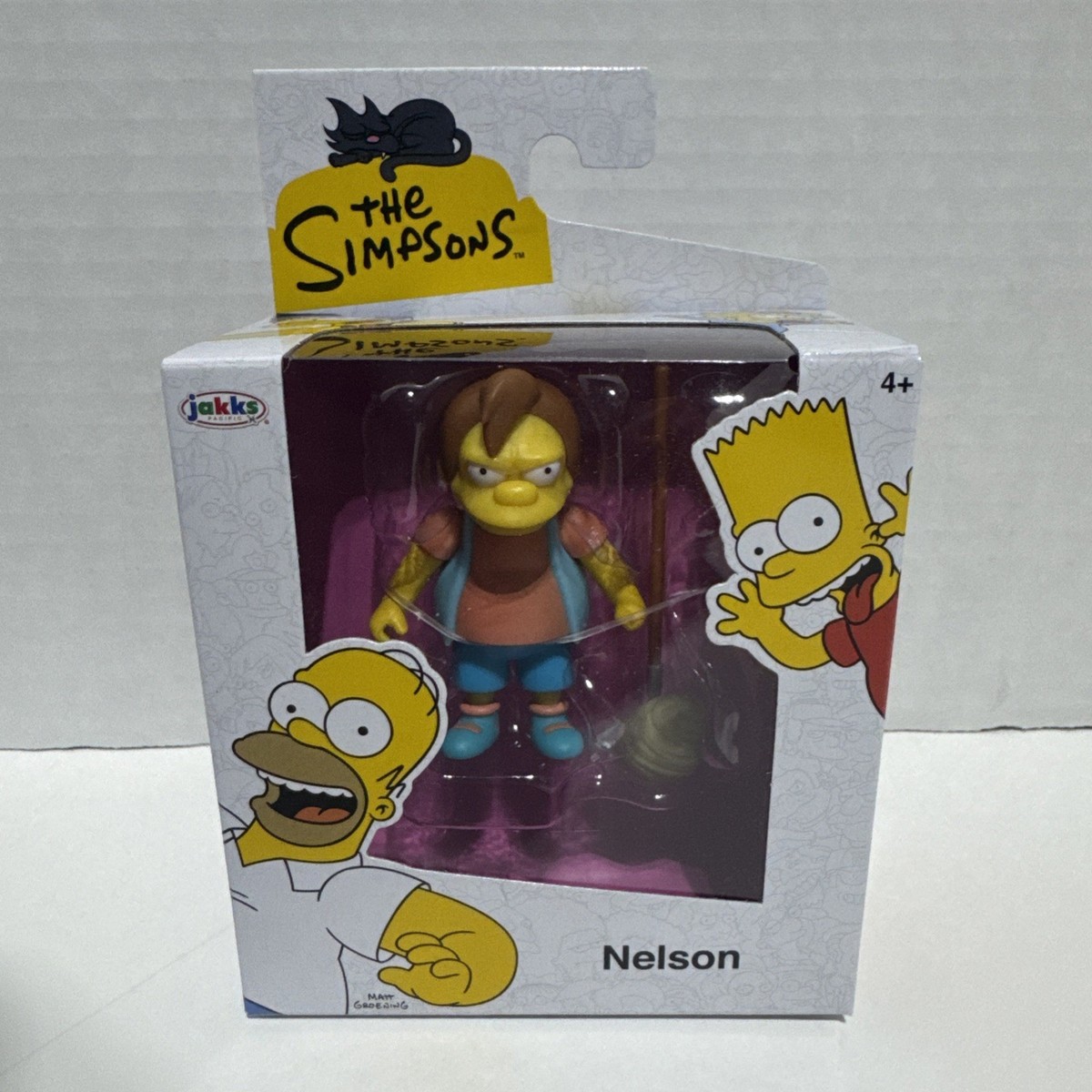 New The Simpsons Nelson Jakks Pacific Action Figure 2.5” Figure
