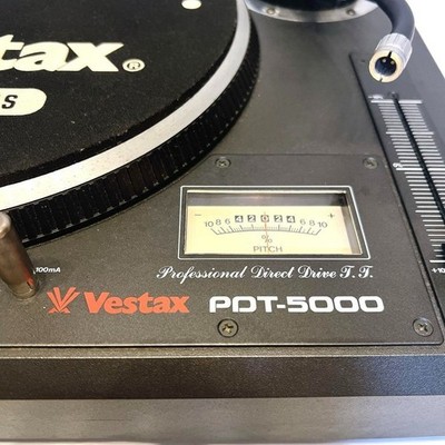 Vestax PDT-5000 Turntable Record Player Good | eBay