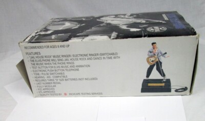 Elvis Presley Telephone Sings & Dances Limited Edition Telemania