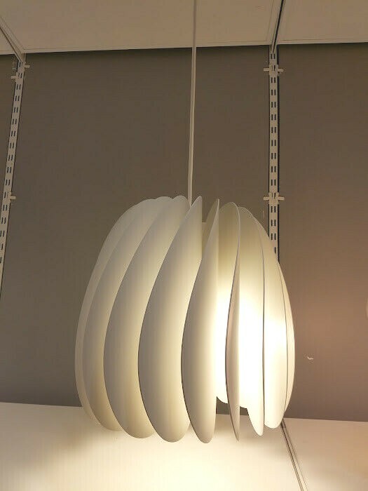 IKEA SKYMNINGEN Pendant lamp, white 404.258.17 - New | eBay
