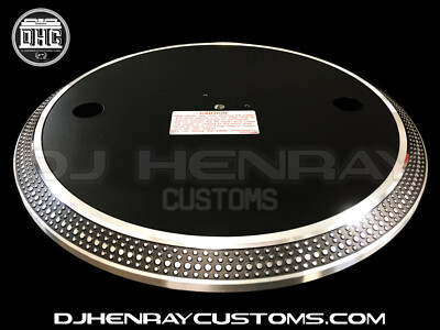 TECHNICS SL-1200 SERIES OEM BLACK PLATTER MK2 MK3 M3D MK4 MK5 MK6