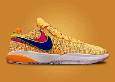 Nike Lebron James Gang XX 20 Laser Orange Hyper Pink White Blue