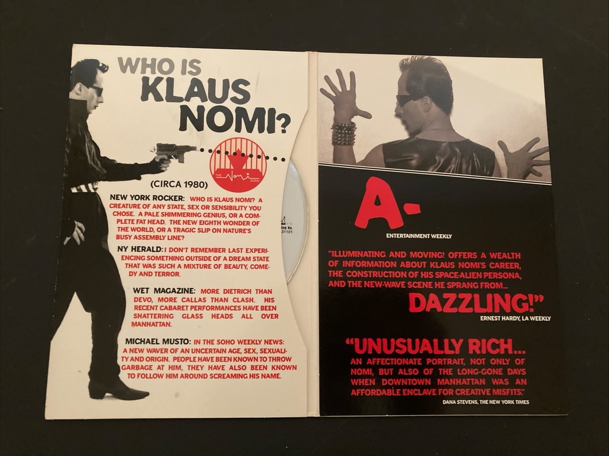 The Nomi Song: The Klaus Nomi Odyssey (Full Length Screener DVD