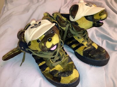 Size 10 - adidas Js Panda Bear Jeremy Scott | eBay