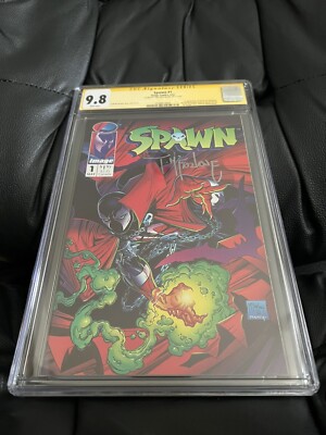 Spawn 1 cgc 9.8 SS Signed By Todd McFarlane | eBay