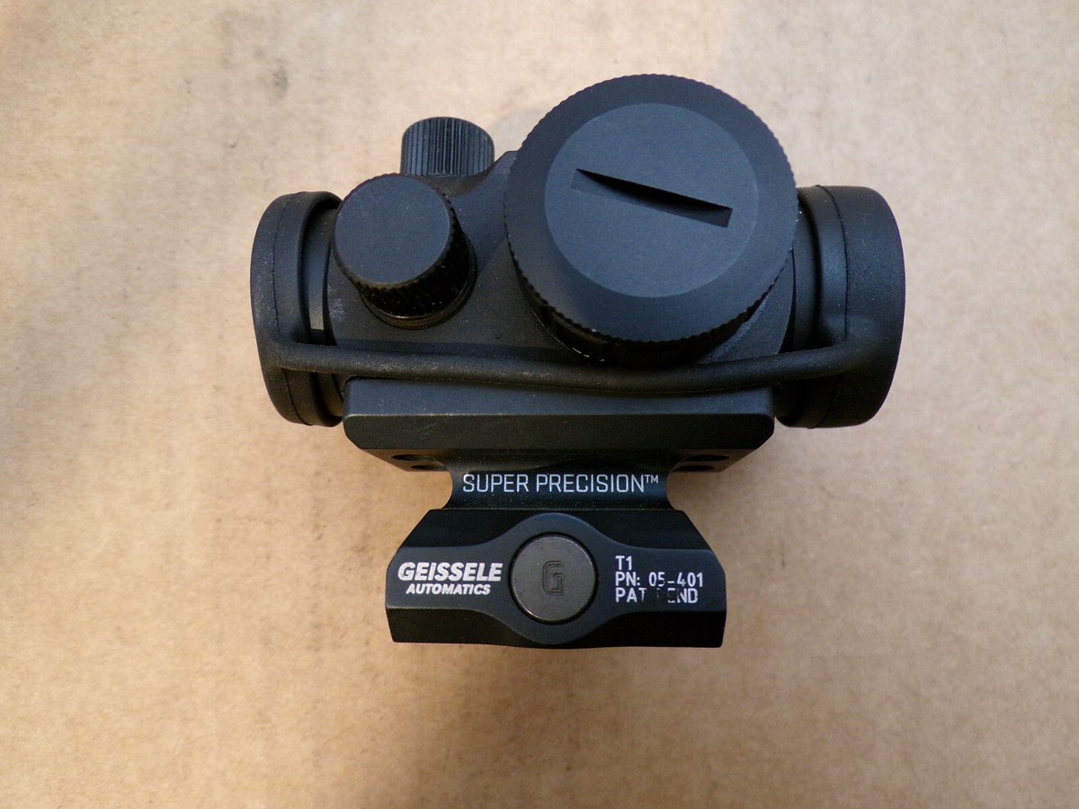 Geissele Super Precision T1 Mount with Primary Arms MD-RBGII Red