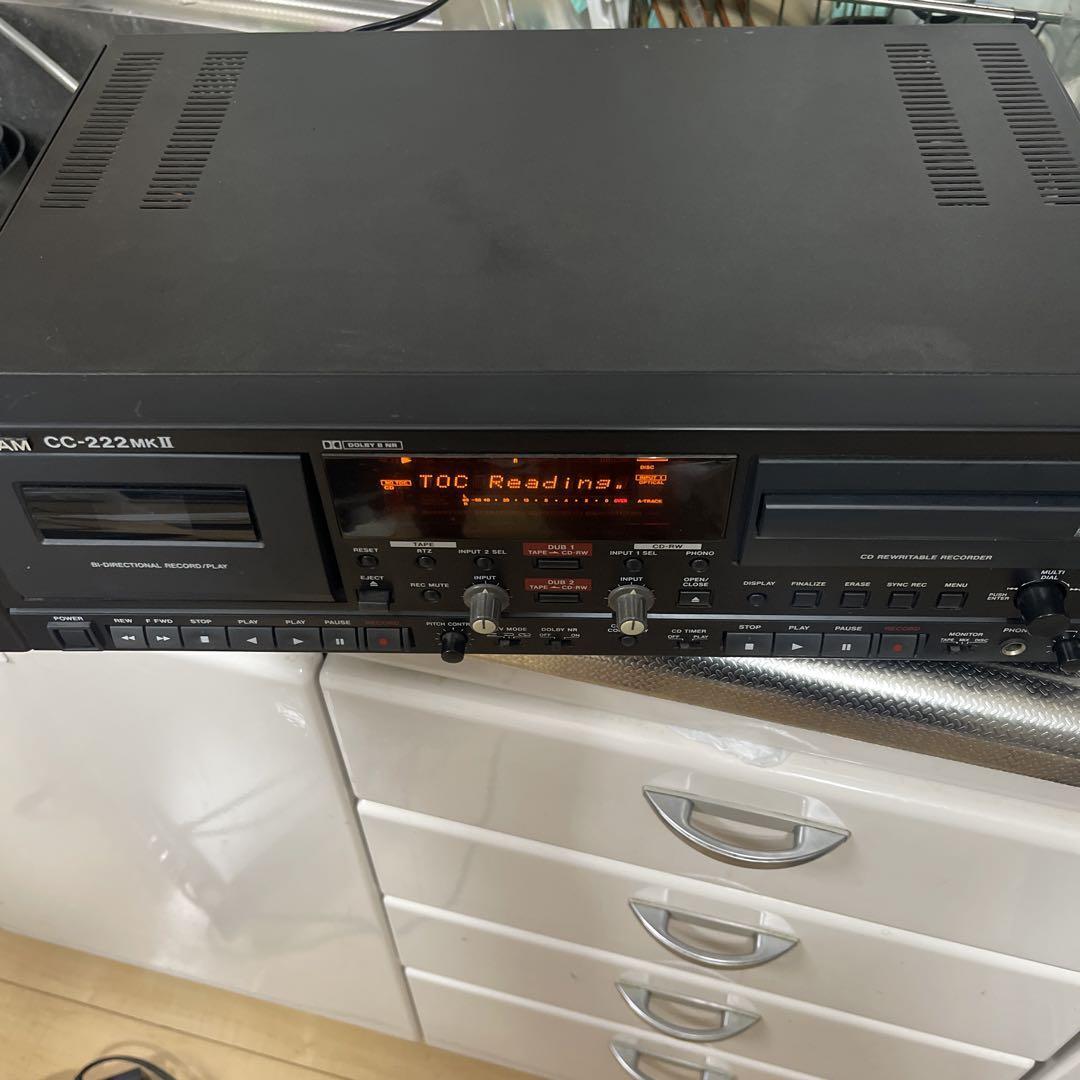 tascam cc-222 mkⅲ ジャンク tascam cc-222 mkⅲ ジャンク tascam cc
