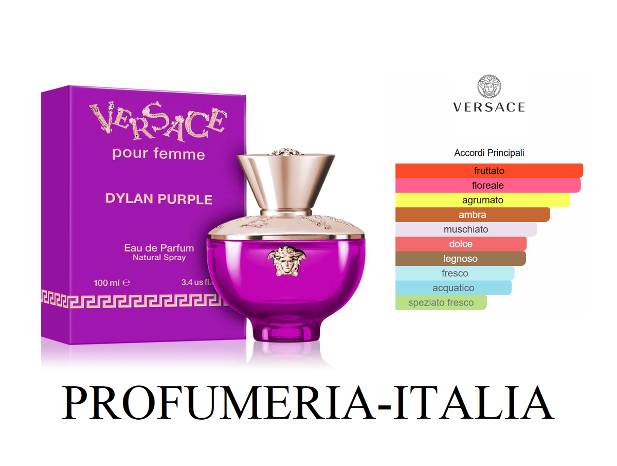 PROFUMO DONNA VERSACE DYLAN PURPLE EAU DE PARFUM - NUOVO E
