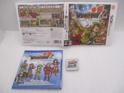 Nintendo DS Dragon Quest 4 5 6 9 & 3DS 7 8 11 7Games Set Japan DQ