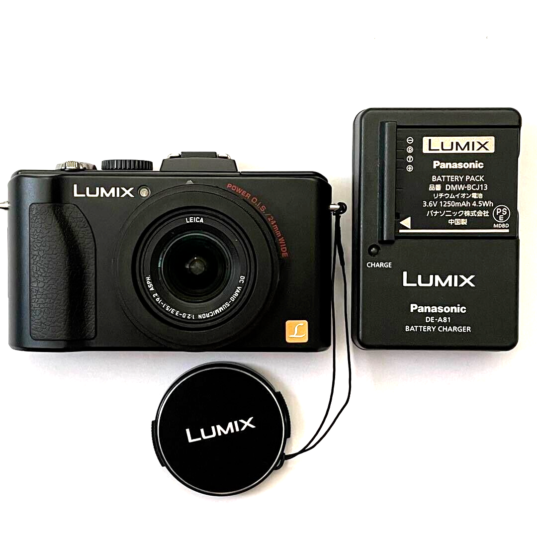 Panasonic Digital Camera Lumix LX Series DMC-LX5 Black 10.1MP