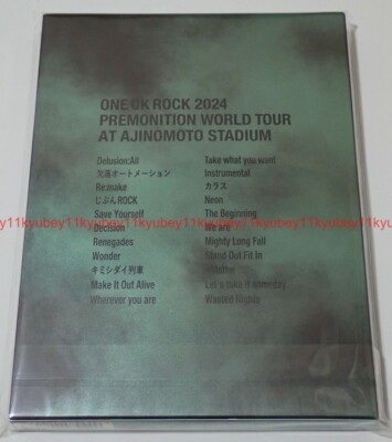 ONE OK ROCK 2024 PREMONITION WORLD TOUR at AJINOMOTO STADIUM DVD