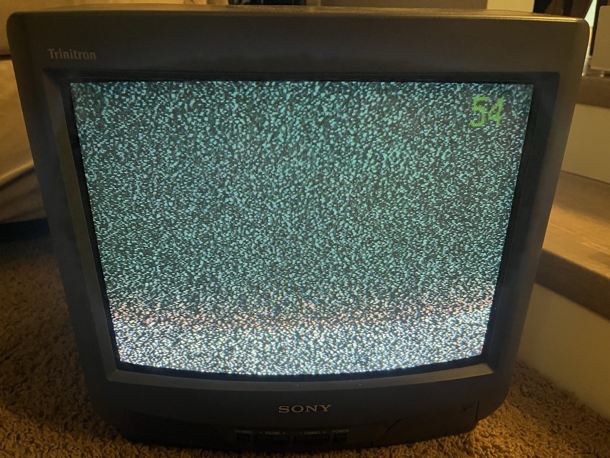 Sony KV-14R20/B Trinitron 14” Vintage Retro Gaming CRT TV Tested