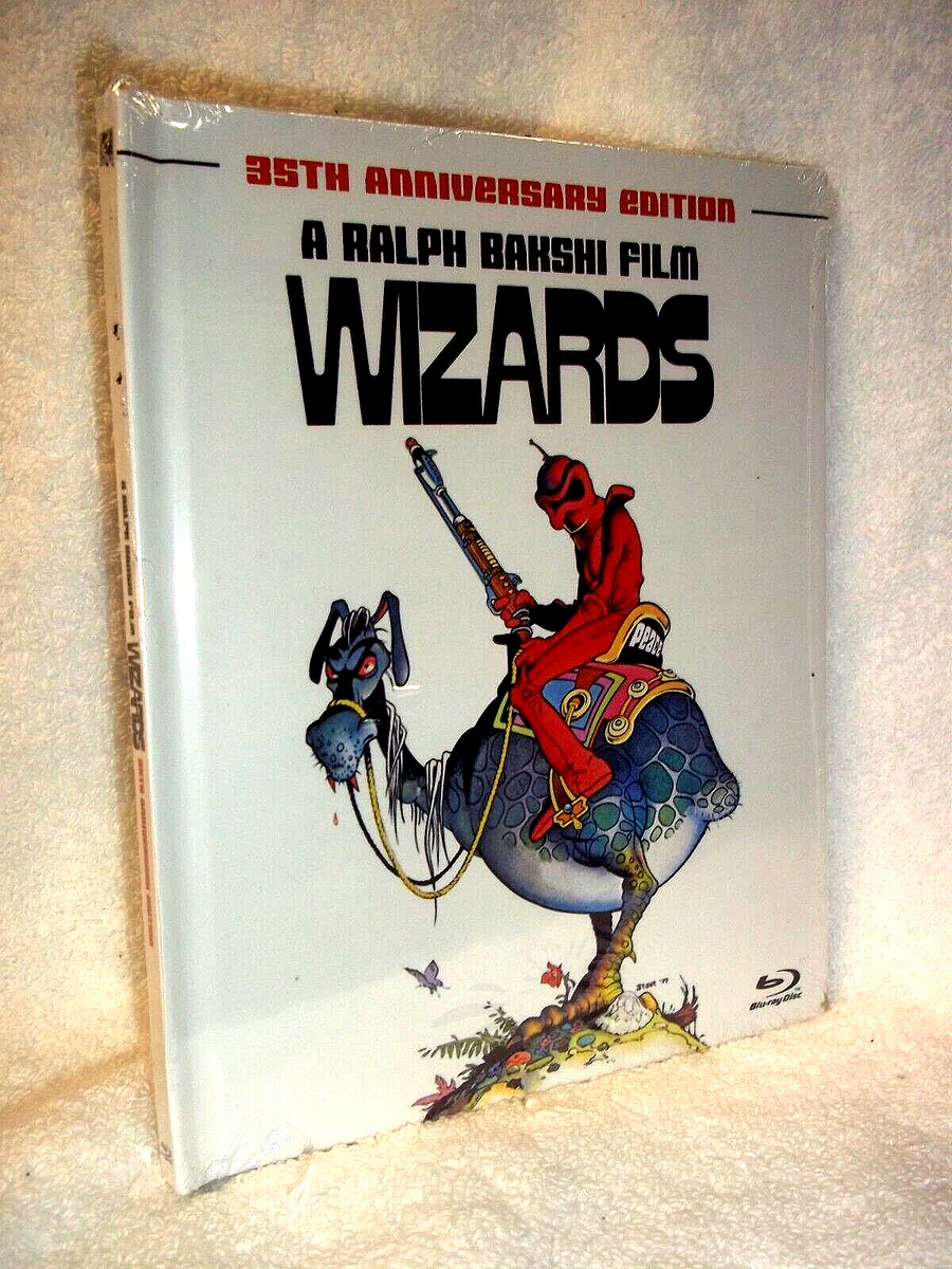 Wizards (Blu-ray, 2004) anime family animated Ralph Bakshi film