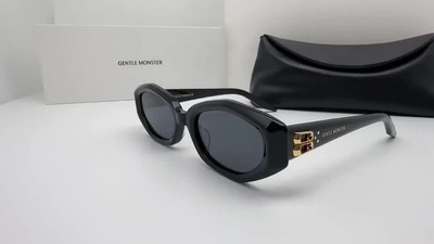 GentleMonster MIRO 01 Sunglasses Black Frame Black Lenses | eBay