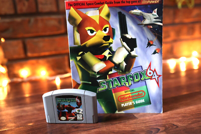 Star Fox 64 N64 Nintendo 64 Game and strategy guide Tested