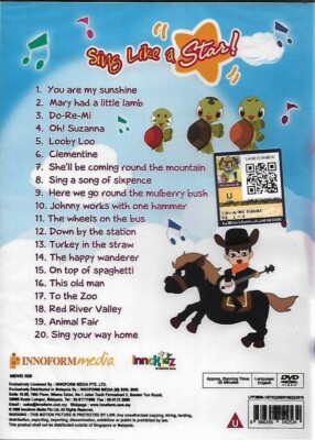 20 English Children Nursery Rhymes Sing-Along Karaoke Vol.4 DVD