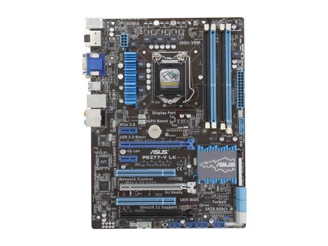 ASUS P8Z77-V LK LGA 1155 Intel Z77 SATA 6Gb/s HDMI USB 3.0 ATX