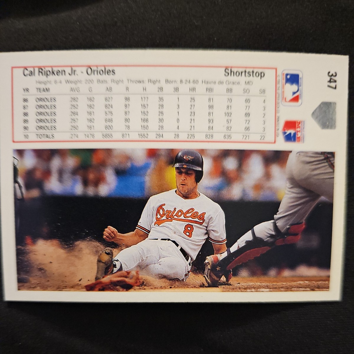 Cal Ripken Jr Rare Error Card | eBay