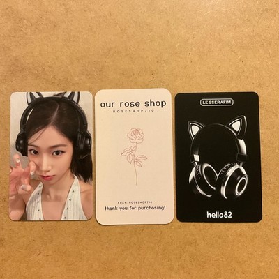 LE SSERAFIM Spaghetti 1st Single Album hello82 Exclusive Official