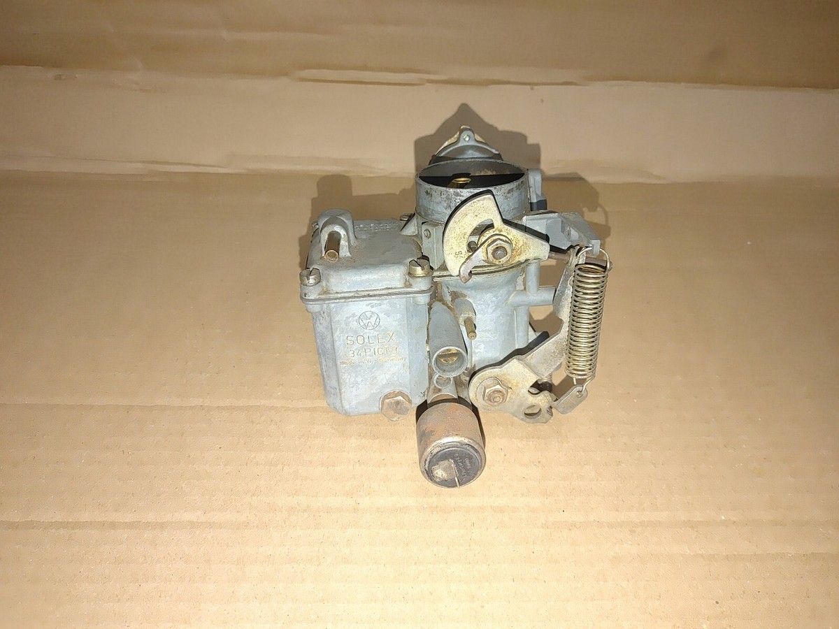 Vintage German Solex 34 pict-3 carburetor 12v choke vw bug