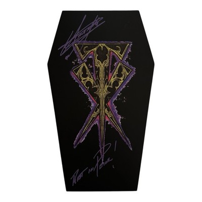 The Undertaker Signed Autographed Replica Urn Casket WWE Beckett