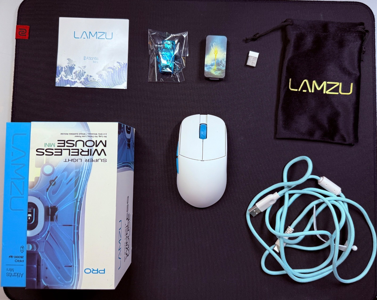 LAMZU ATLANTIS Mini Pro (4K dongle included) White | eBay