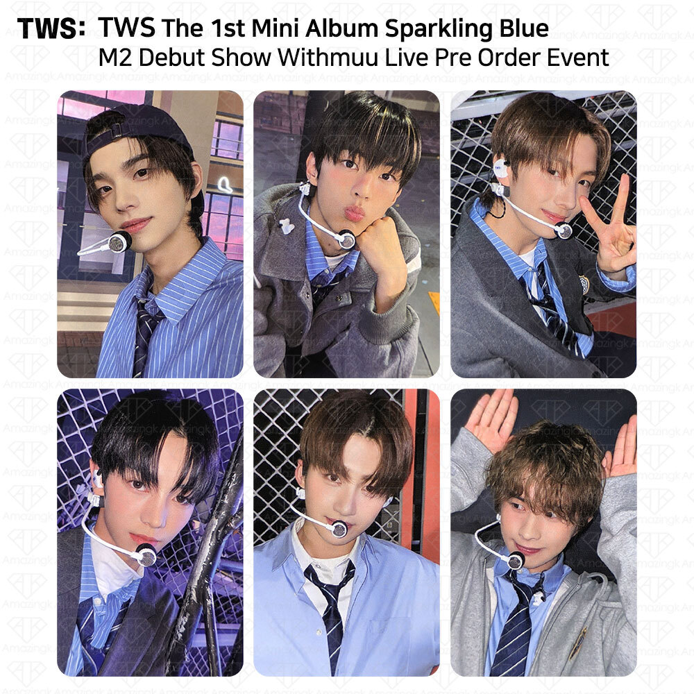 TWS 1st Mini Album Sparkling Blue M2 Debut Show Withmuu Live Pre