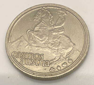 Casinos Austria International NCV Slot Gaming Token - “Ride a
