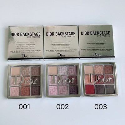 Dior Backstage Eye Palette 9 color eyeshadow palette 001# 002# 003