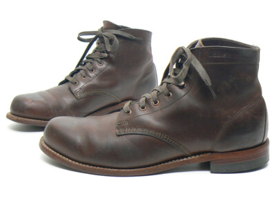 Wolverine 1000 Mile Original Plain Toe Lace Up Boots Men's US 11 D