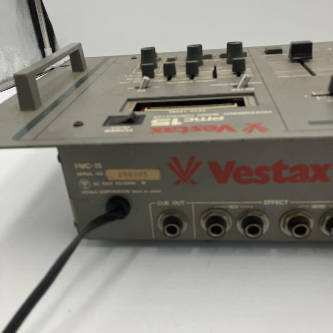 VESTAX◇ミキサー/PMC-15 MK2 VESTAX◇ミキサー⁄PMC-15 MK2