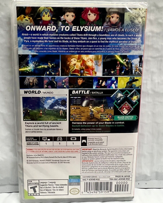 Xenoblade Chronicles: Definitive Edition + 2 & 3 Switch Brand New