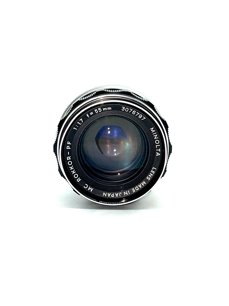 Minolta Rokkor PF 55mm Focal Camera Lenses for sale | eBay