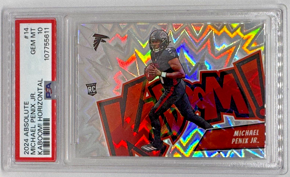 2024 Absolute Kaboom! Horizontal #14 MICHAEL PENIX JR Falcons RC